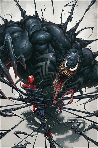 imagenes de spiderman negro venom
