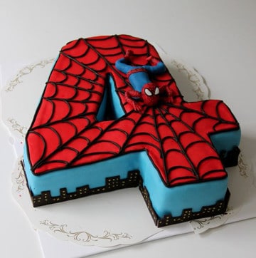 imagenes de torta del hombre araña 4