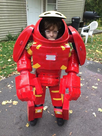 iron man hulkbuster cosplay para niño