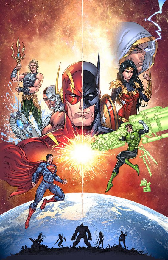 Batalla De Película Entre Comics Marvel Heroes Vs Dc Heroes