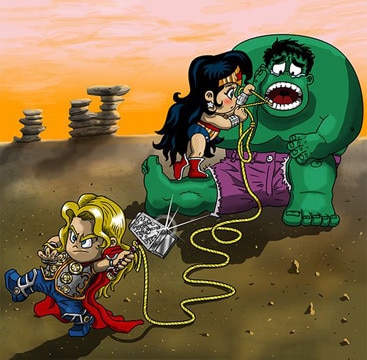 caricaturas de hulk para niños