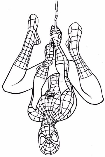 Dibujos para colorear del hombre araña o spiderman online | Imagenes De  Marvel